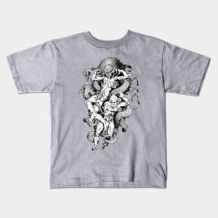 Seafood (BW) Kids T-Shirt